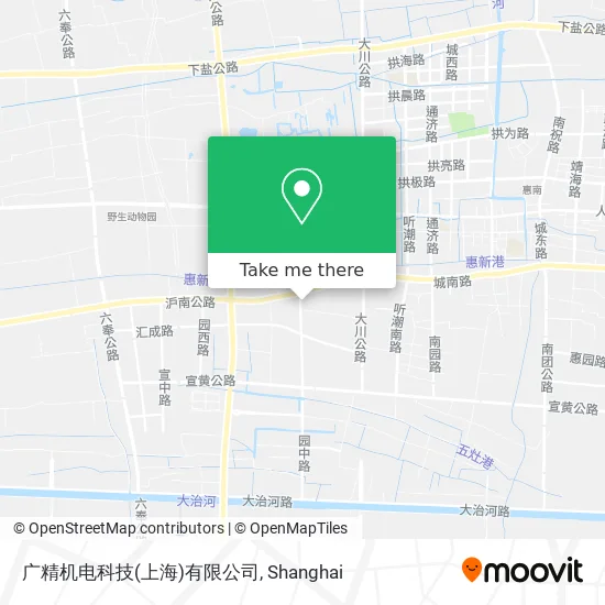 广精机电科技(上海)有限公司 map