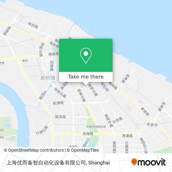 上海优而备智自动化设备有限公司 map