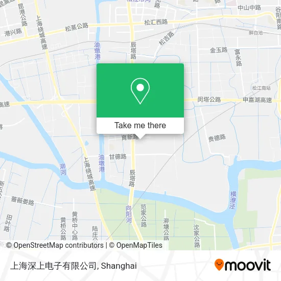 上海深上电子有限公司 map