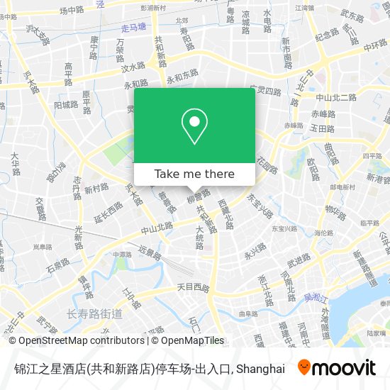 锦江之星酒店(共和新路店)停车场-出入口 map