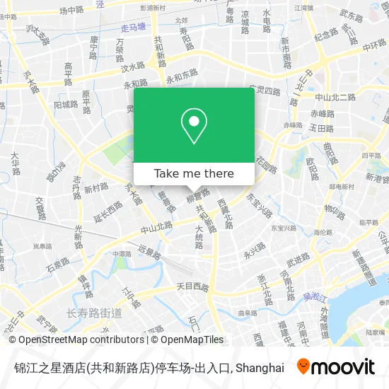 锦江之星酒店(共和新路店)停车场-出入口 map