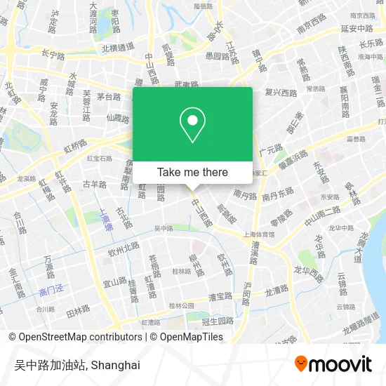 吴中路加油站 map