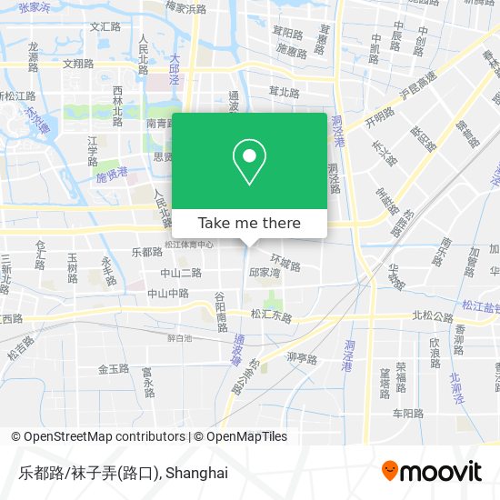 乐都路/袜子弄(路口) map