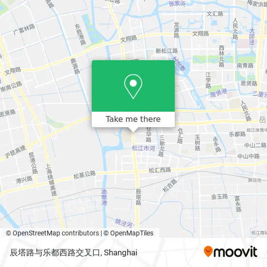 辰塔路与乐都西路交叉口 map