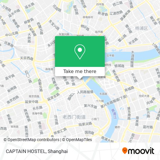 CAPTAIN HOSTEL map