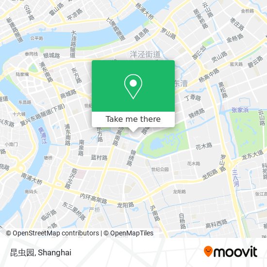 昆虫园 map