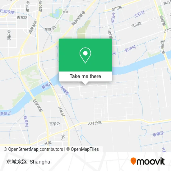 求城东路 map