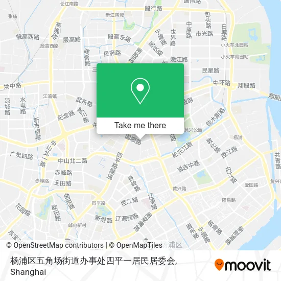 杨浦区五角场街道办事处四平一居民居委会 map