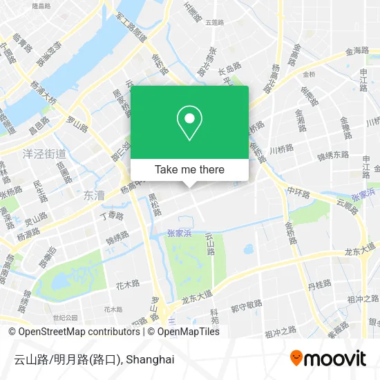 云山路/明月路(路口) map