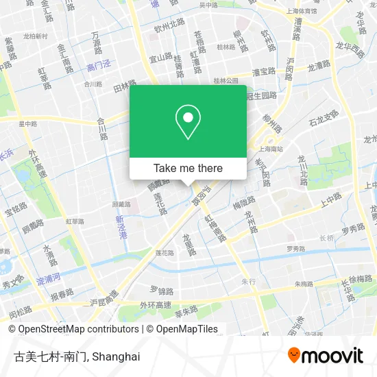 古美七村-南门 map