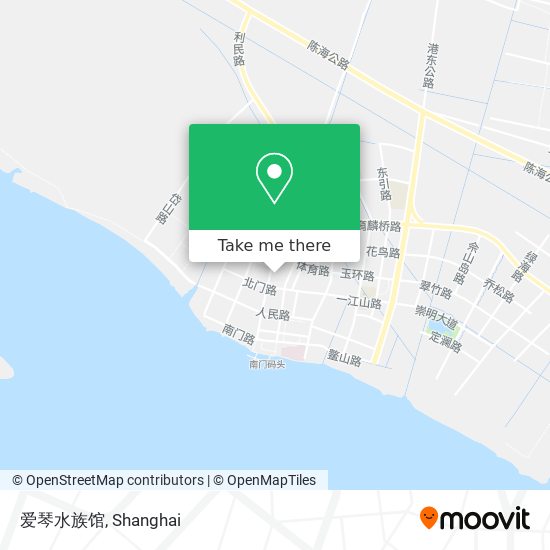 爱琴水族馆 map