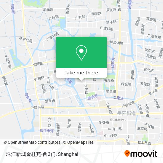 珠江新城金桂苑-西3门 map