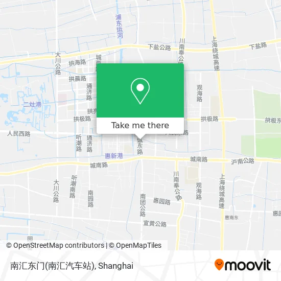 南汇东门(南汇汽车站) map