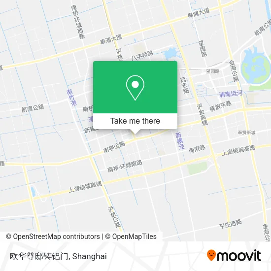 欧华尊邸铸铝门 map