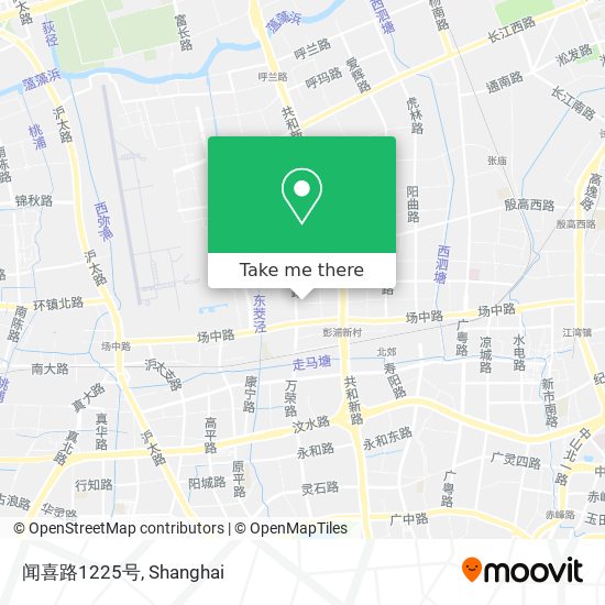 闻喜路1225号 map