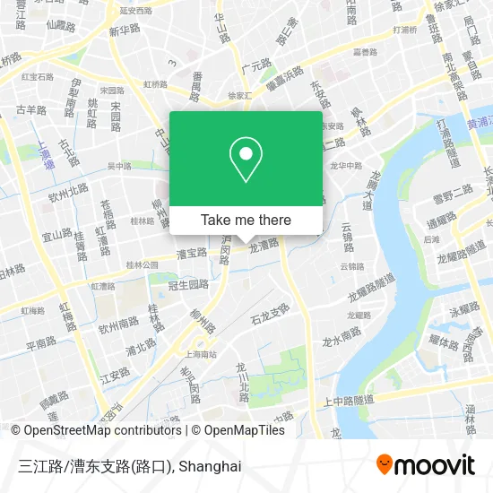 三江路/漕东支路(路口) map