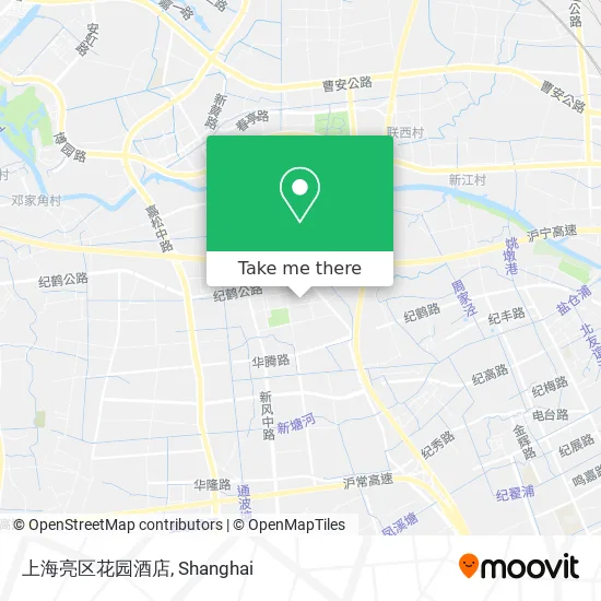 上海亮区花园酒店 map