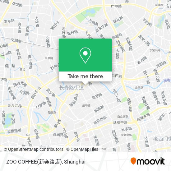 ZOO COFFEE(新会路店) map