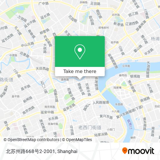 北苏州路668号2-2001 map