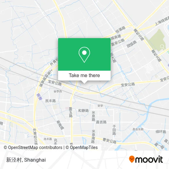 新泾村 map