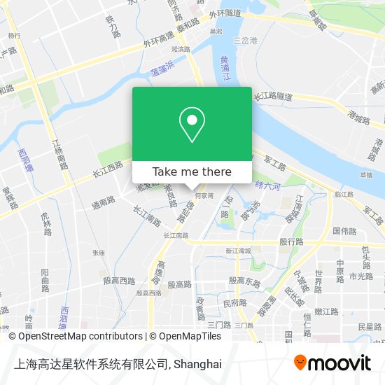 上海高达星软件系统有限公司 map