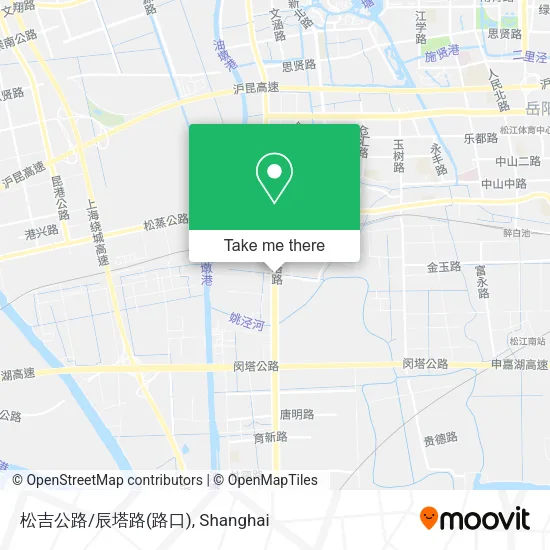 松吉公路/辰塔路(路口) map