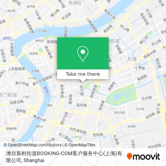 潍坊新村街道BOOKING-COM客户服务中心(上海)有限公司 map