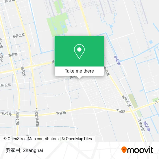 乔家村 map