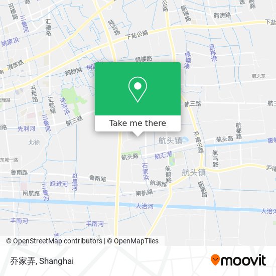 乔家弄 map
