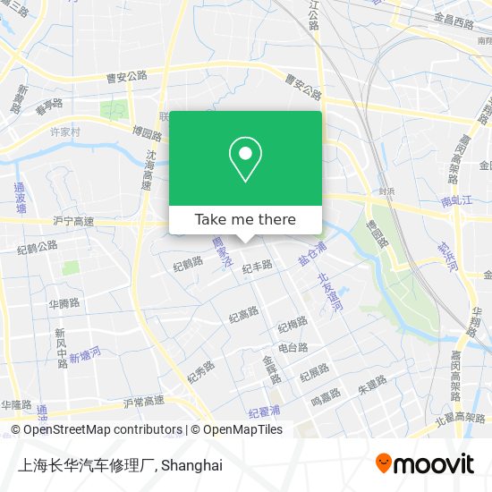 上海长华汽车修理厂 map