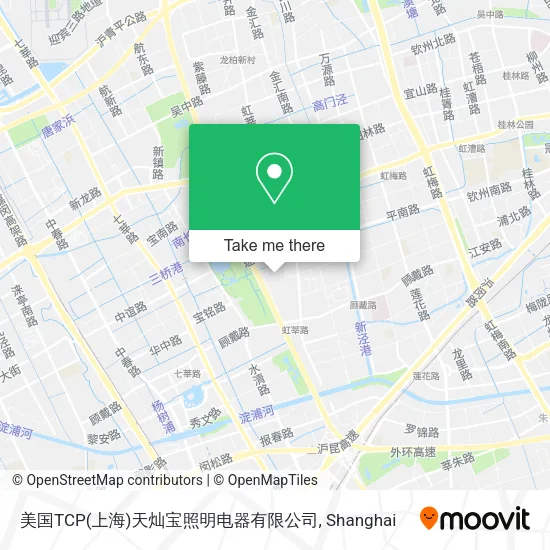 美国TCP(上海)天灿宝照明电器有限公司 map