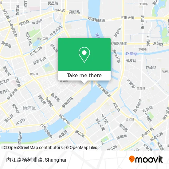 内江路杨树浦路 map