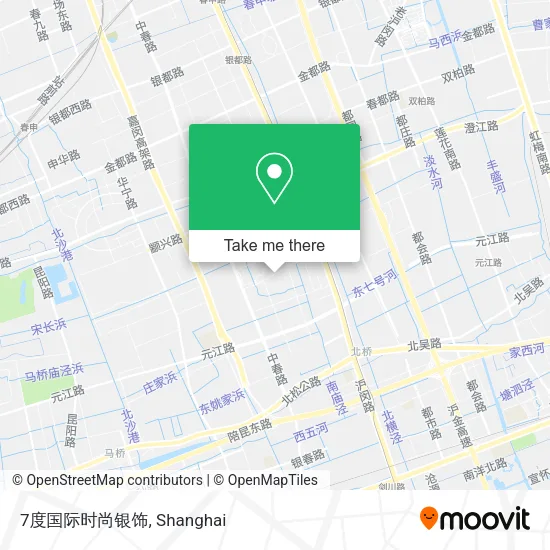 7度国际时尚银饰 map