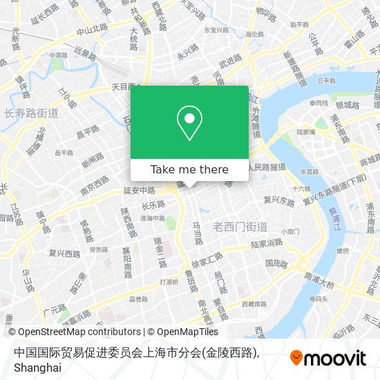 中国国际贸易促进委员会上海市分会(金陵西路) map