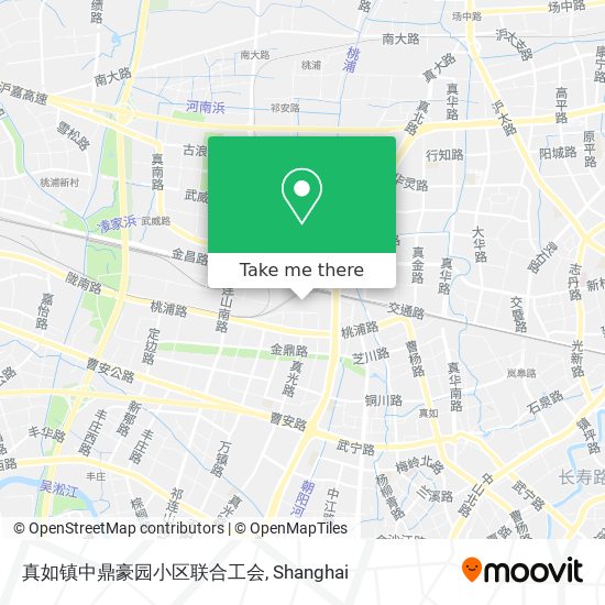 真如镇中鼎豪园小区联合工会 map