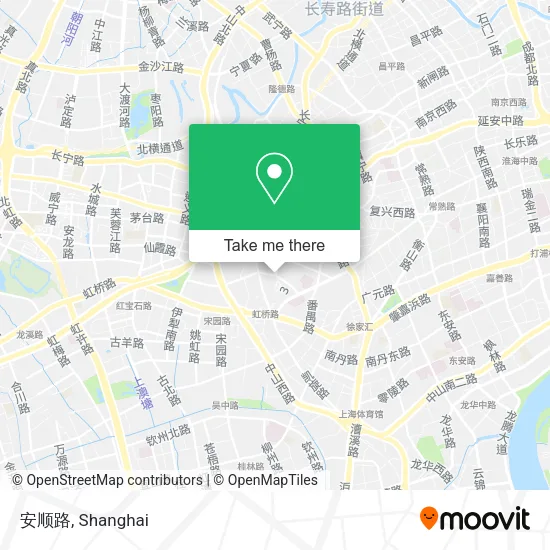 安顺路 map