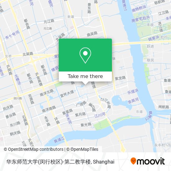 华东师范大学(闵行校区)-第二教学楼 map