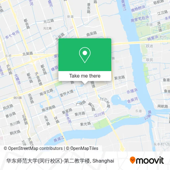 华东师范大学(闵行校区)-第二教学楼 map