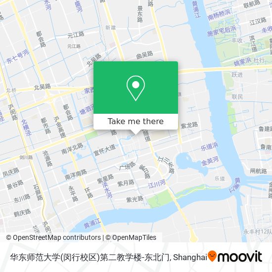 华东师范大学(闵行校区)第二教学楼-东北门 map