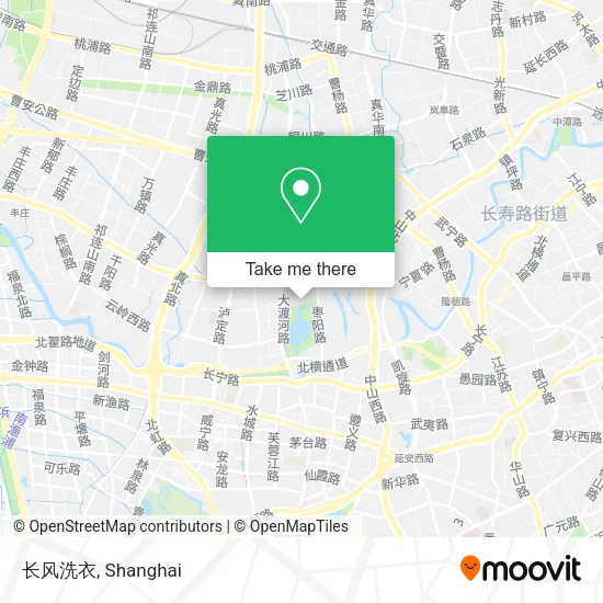 长风洗衣 map