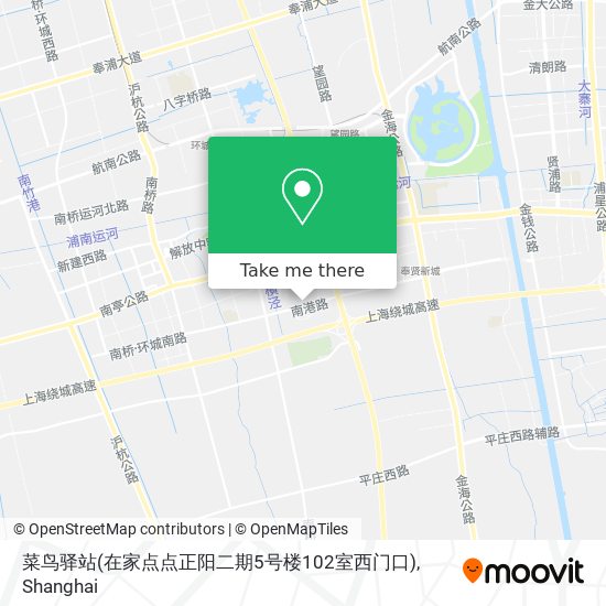 菜鸟驿站(在家点点正阳二期5号楼102室西门口) map