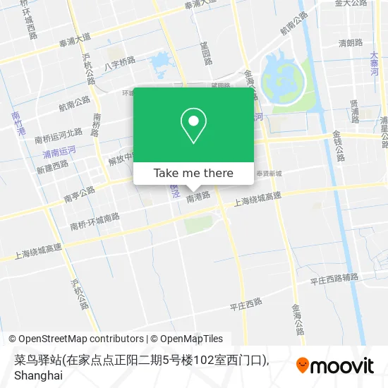 菜鸟驿站(在家点点正阳二期5号楼102室西门口) map