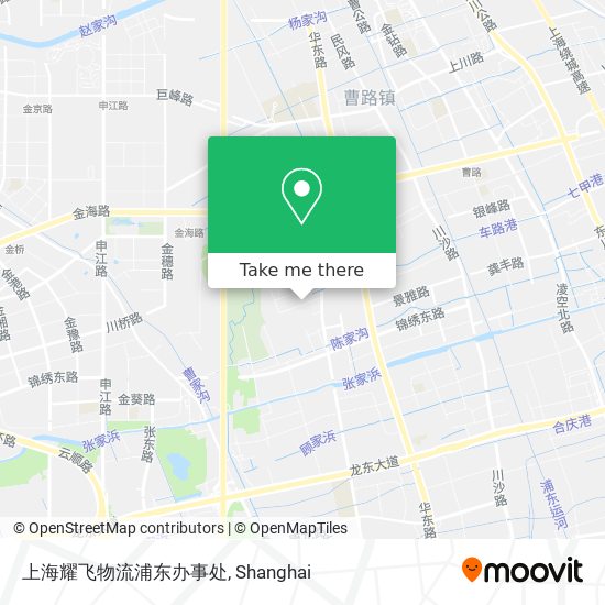 上海耀飞物流浦东办事处 map