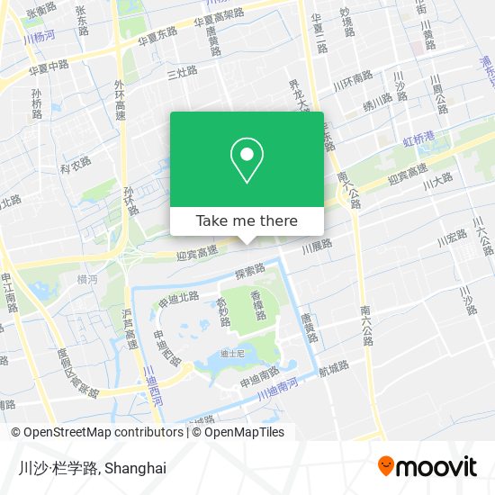 川沙·栏学路 map
