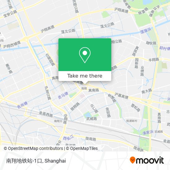 南翔地铁站-1口 map