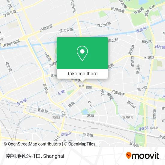 南翔地铁站-1口 map