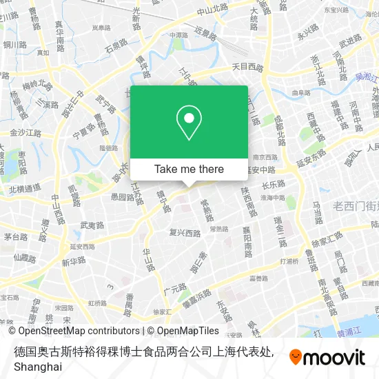 德国奥古斯特裕得稞博士食品两合公司上海代表处 map