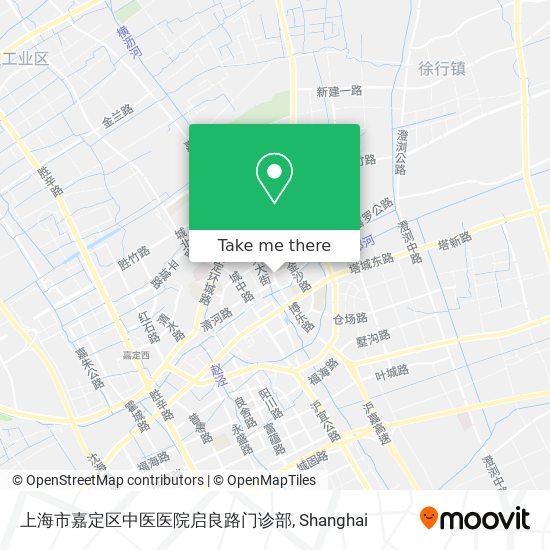 上海市嘉定区中医医院启良路门诊部 map