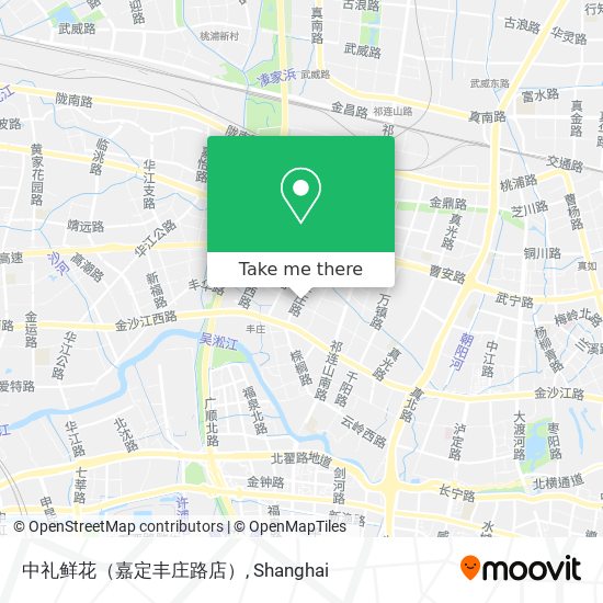 中礼鲜花（嘉定丰庄路店） map