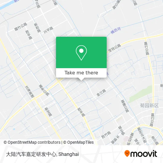 大陆汽车嘉定研发中心 map